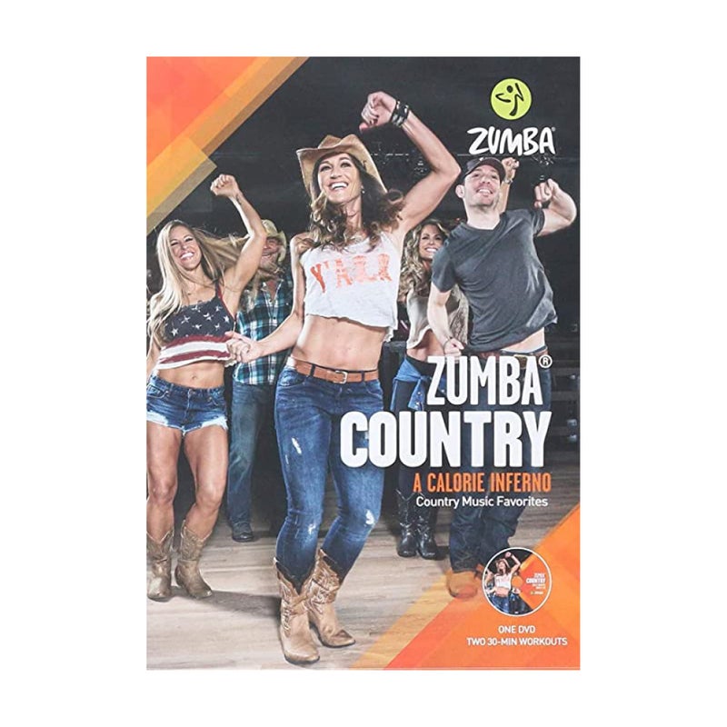 Zumba Country Dance-Fitness Workout DVD, Experienced and Beginner Dance Workout - Image 1